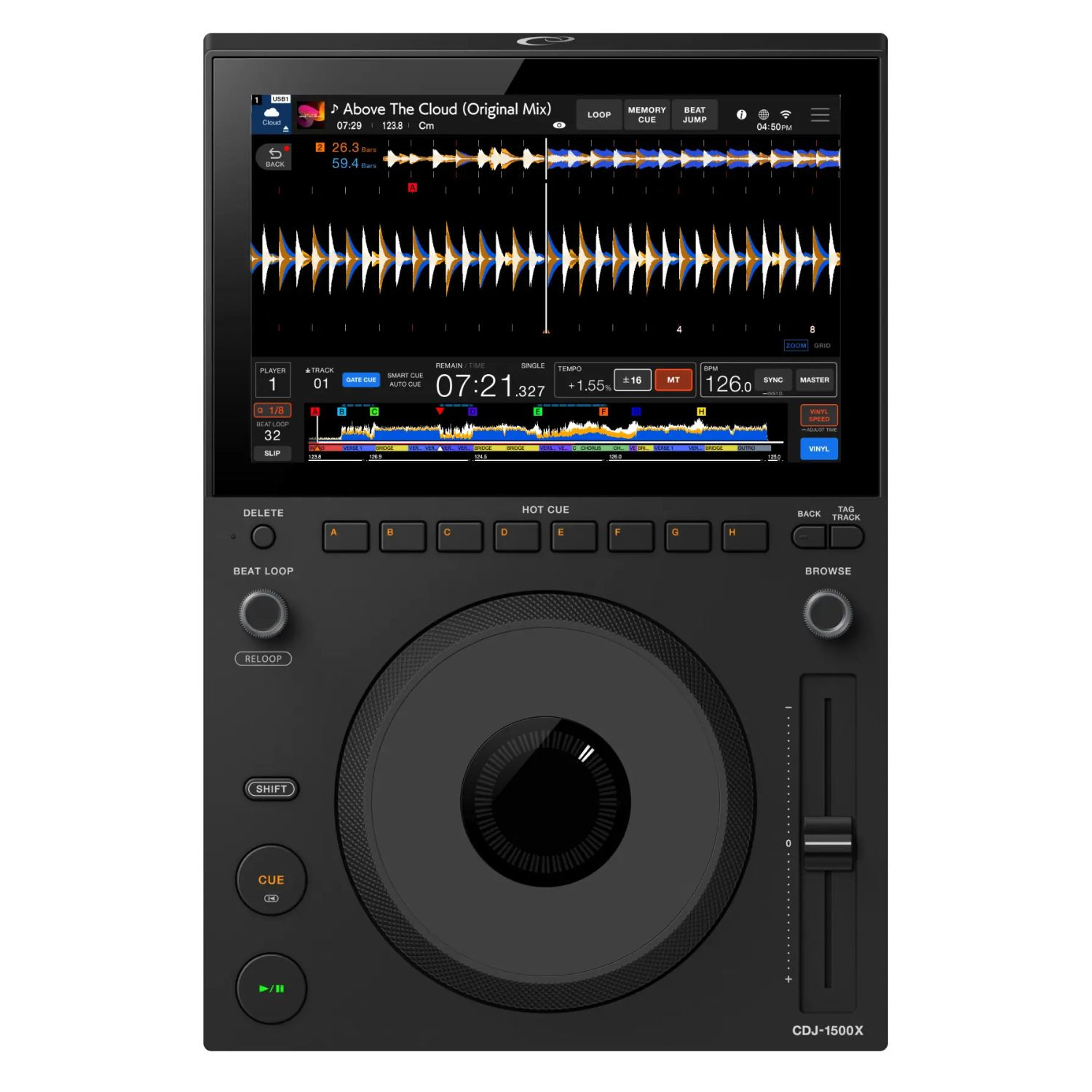 AlphaTheta CDJ-1500X DJ médialejátszó